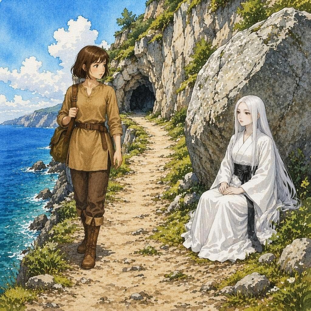 八百年生きた尼が最後に選んだ洞窟 — B1 Myths & Legends história japonesa