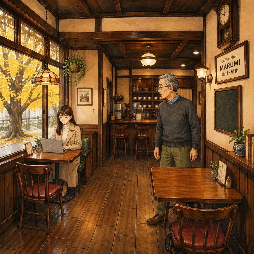 三十年間、同じ席に座り続けた男 — B1 Daily Life história japonesa