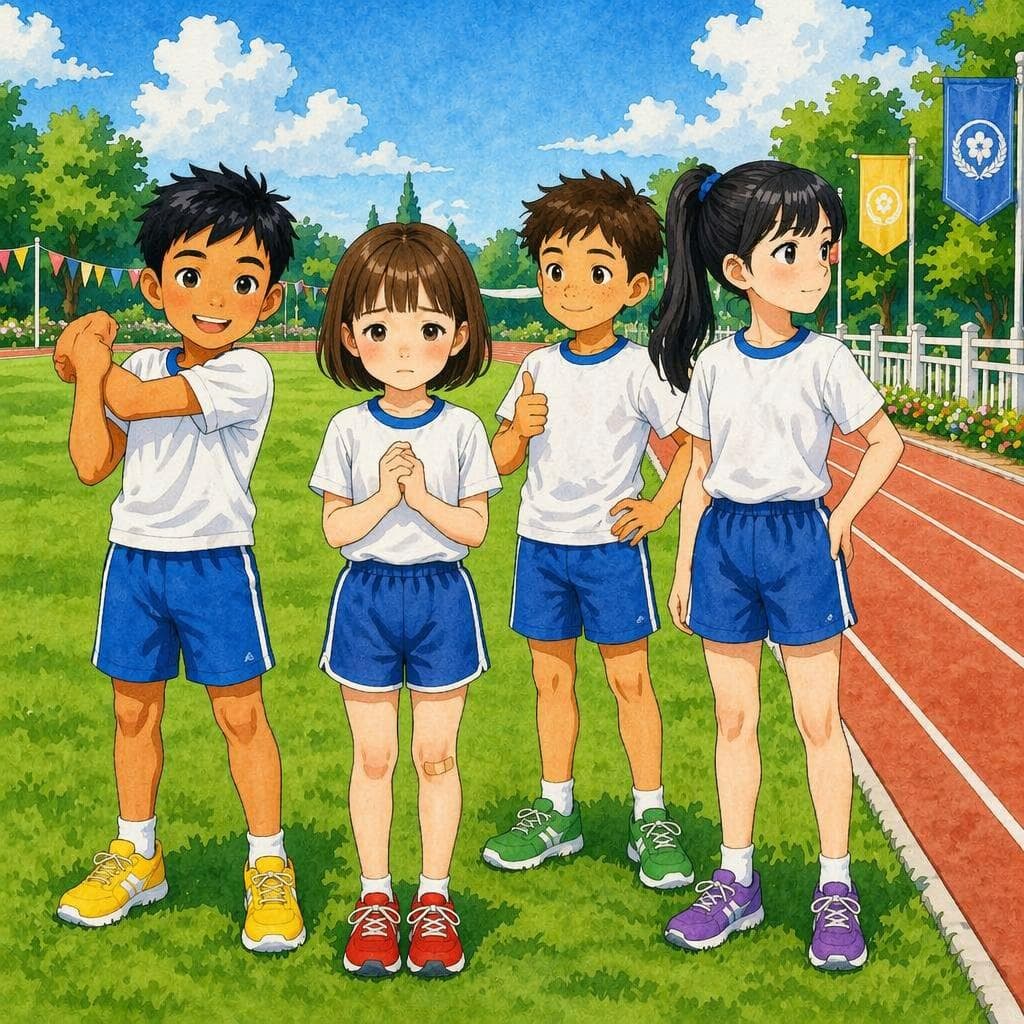 チームで一番遅いランナーがもらったバトン — A0 Sports história japonesa