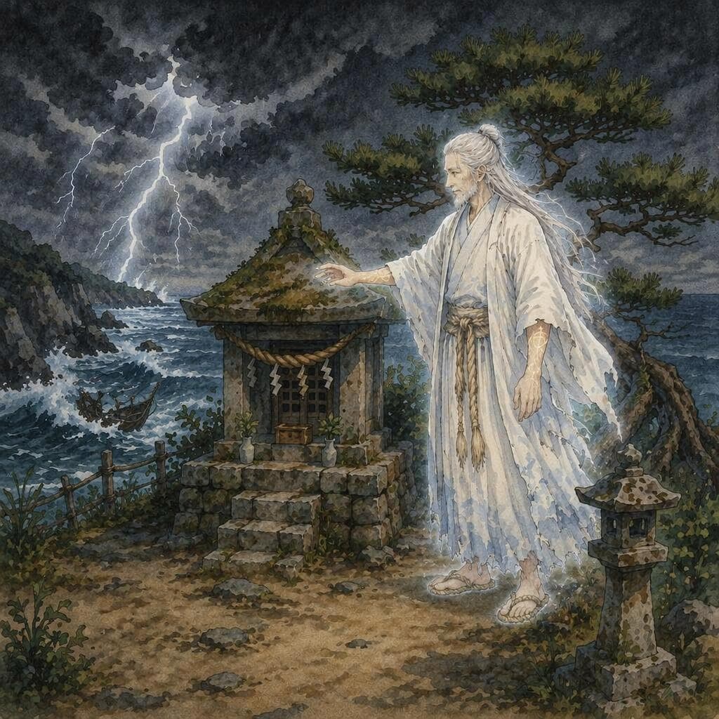 神在月に出雲へ向かった神が帰らなかった理由 — B2 Myths & Legends história japonesa