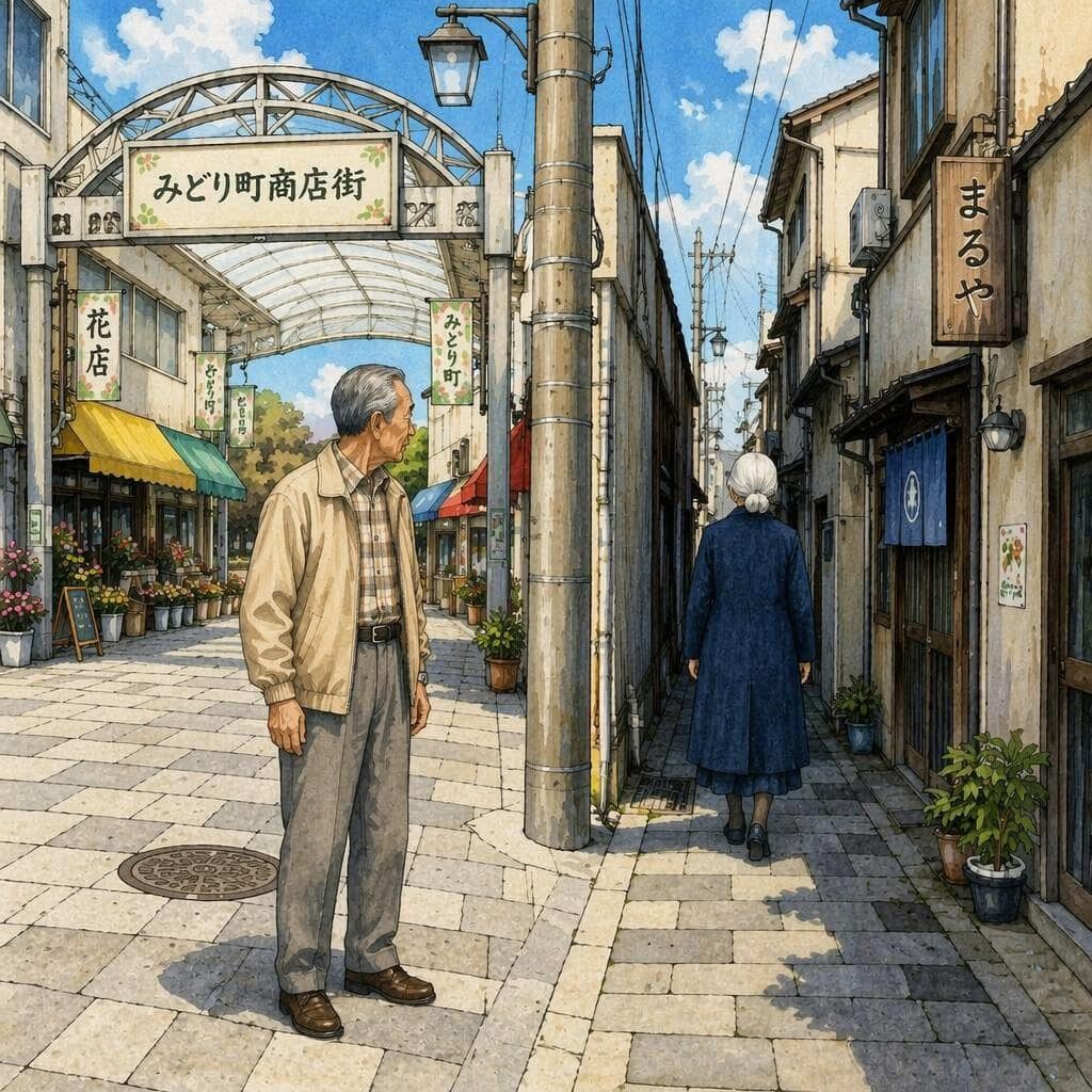 六十年間同じ道を歩いた男が初めて曲がった角 — B2 Daily Life história japonesa