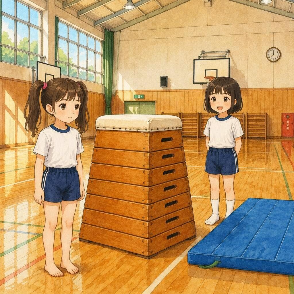 跳び箱を跳べなかった最後の体育の授業 — A0 Sports história japonesa