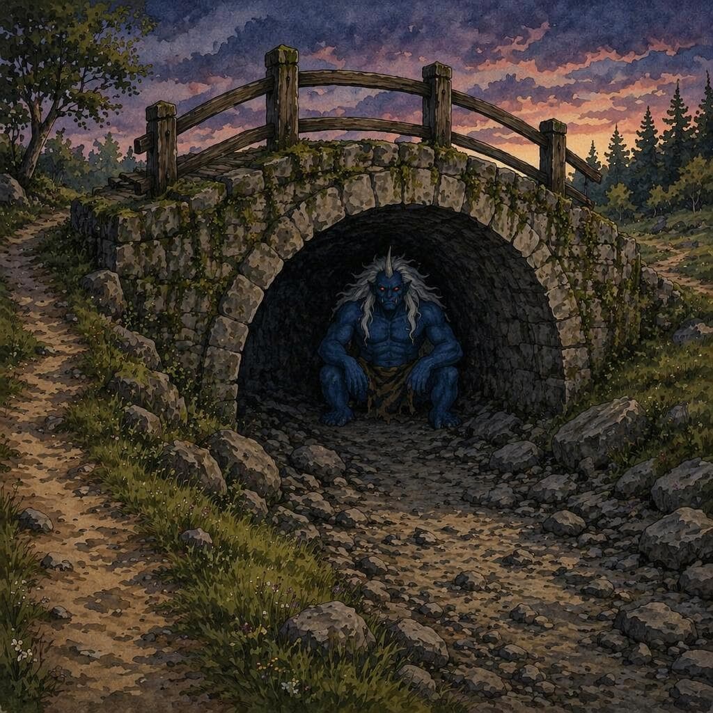 橋の下の鬼が守る一つの約束 — A1 Myths & Legends história japonesa