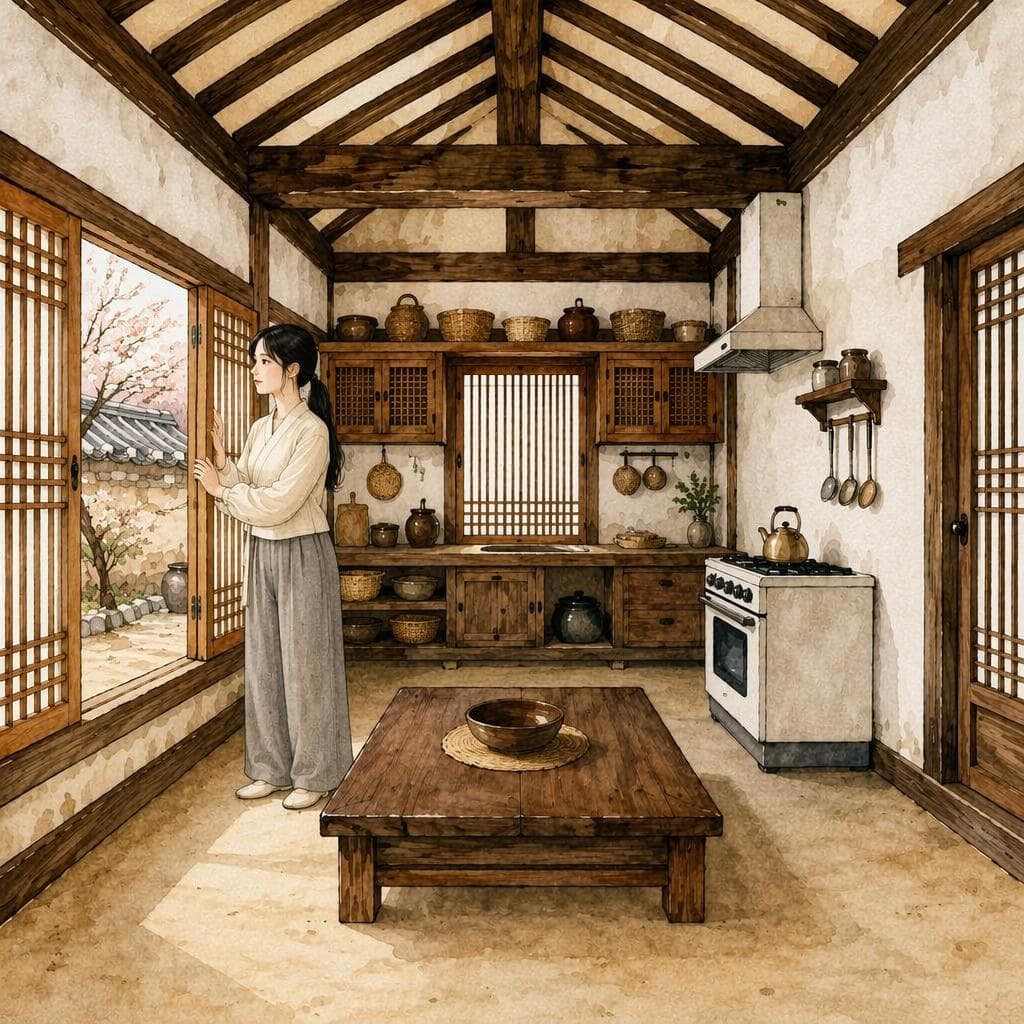 The Letter Slipped Under a Hanok Door — قصة كورية B1 Relationships & Drama