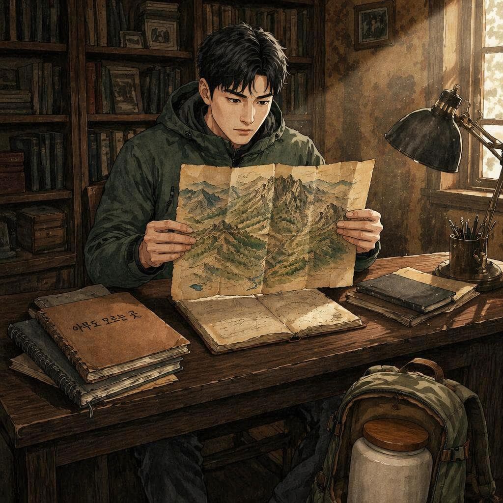 The Path Unmarked on Every Seoraksan Map — B2 Nature & Adventure Korean story