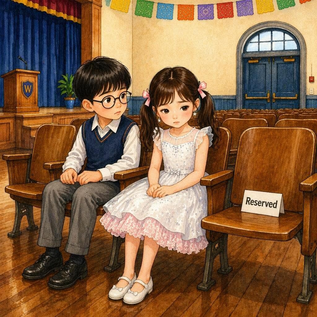 The Seat Left Empty at the School Play — قصة كورية A0 Relationships & Drama