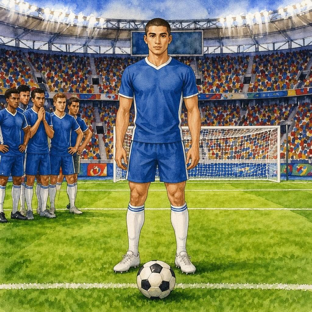 The Penalty Kick That Hit the Post – A0 Sports koreanische Geschichte