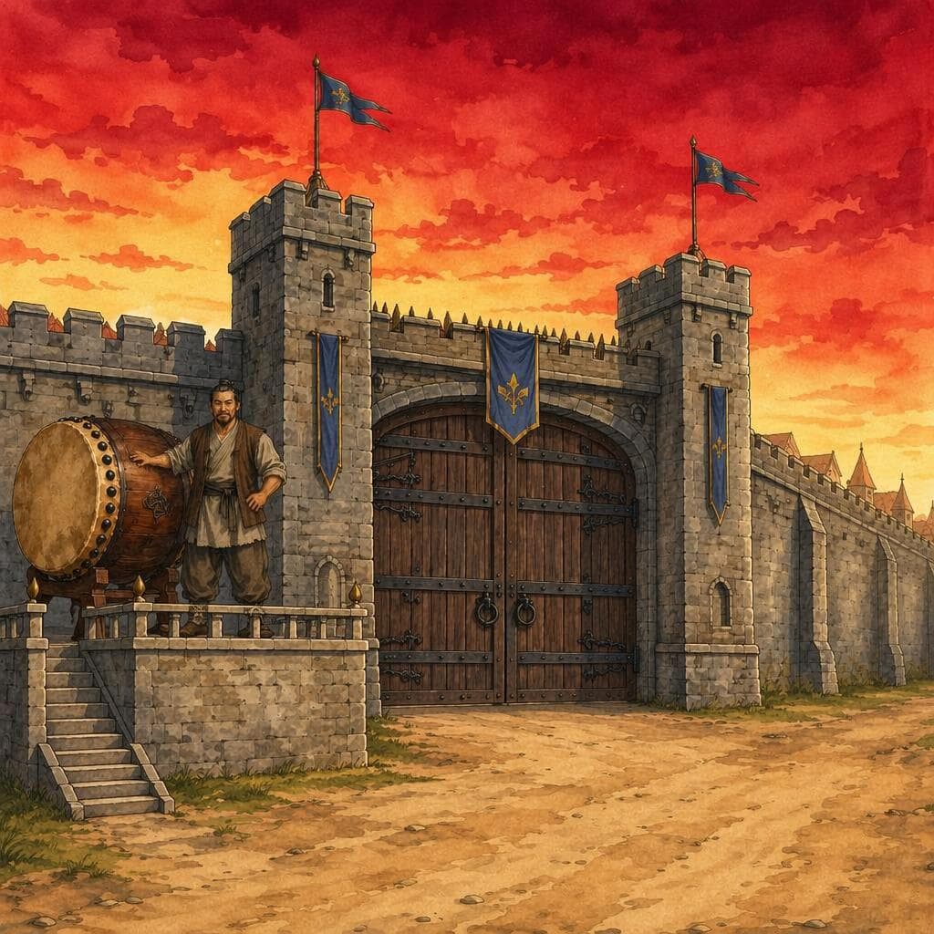 The Drum That Beat Before the City Gates Closed — Histoire coréenne A0 History