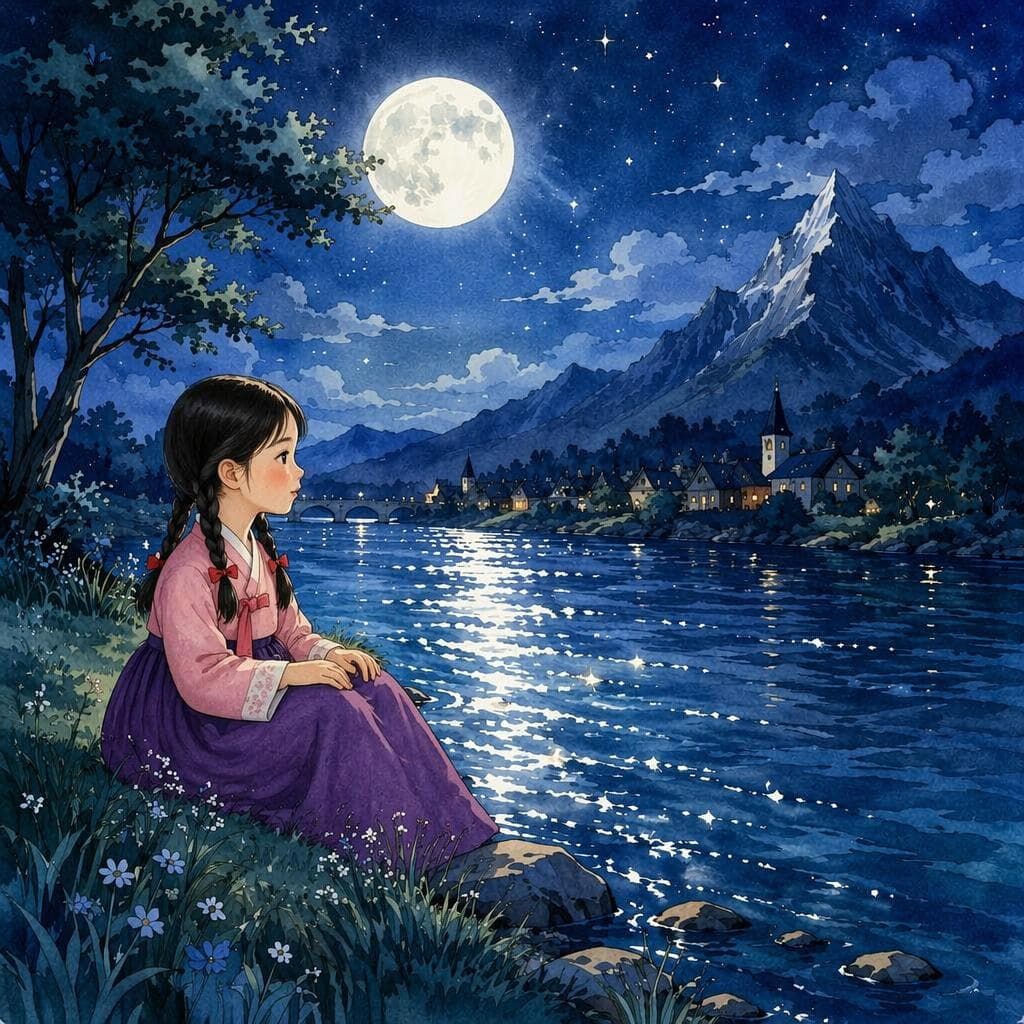 The Imugi That Swam Upriver on Harvest Moon Night – A1 Myths & Legends koreanische Geschichte