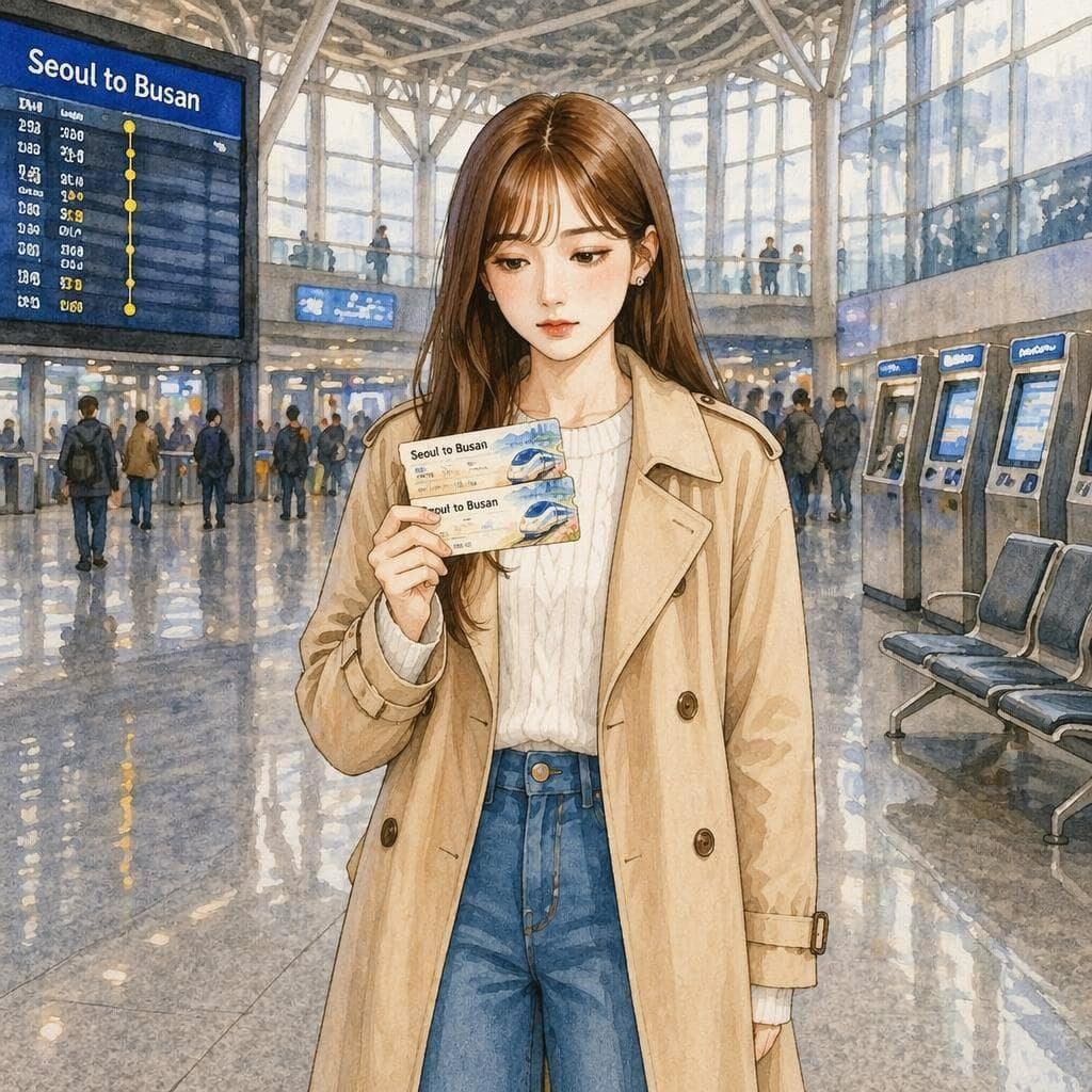 The Train Ticket Bought for Two, Used by One — قصة كورية A2 Relationships & Drama