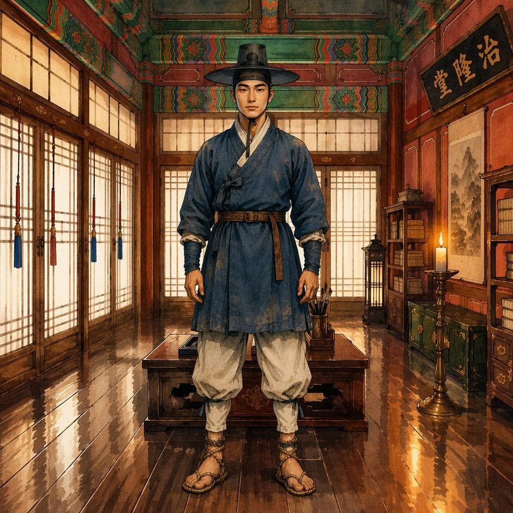 The Royal Messenger Who Arrived One Day Too Late — A1 History koreansk berättelse