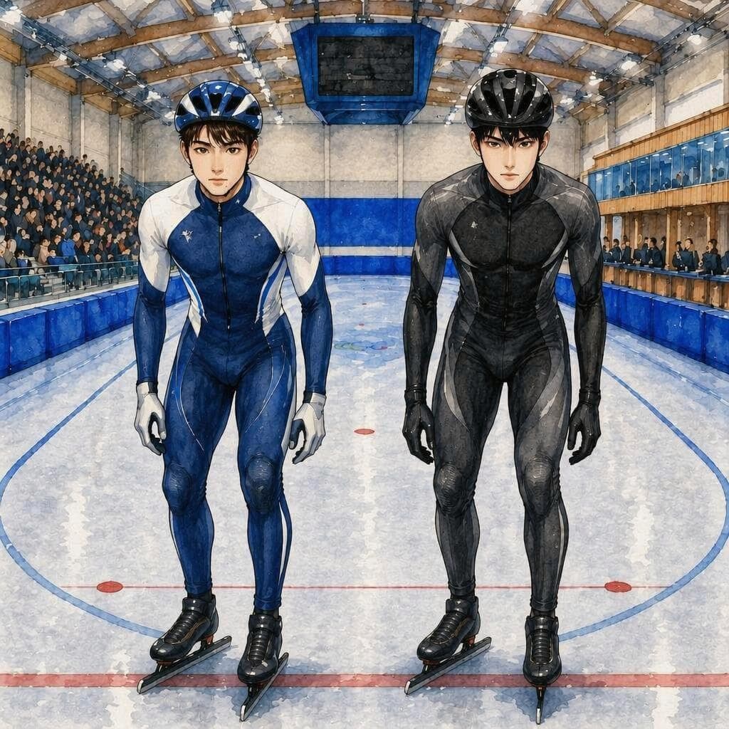 The Speed Skater Who Changed Lanes at the Final Curve — A2 Sports Korean story