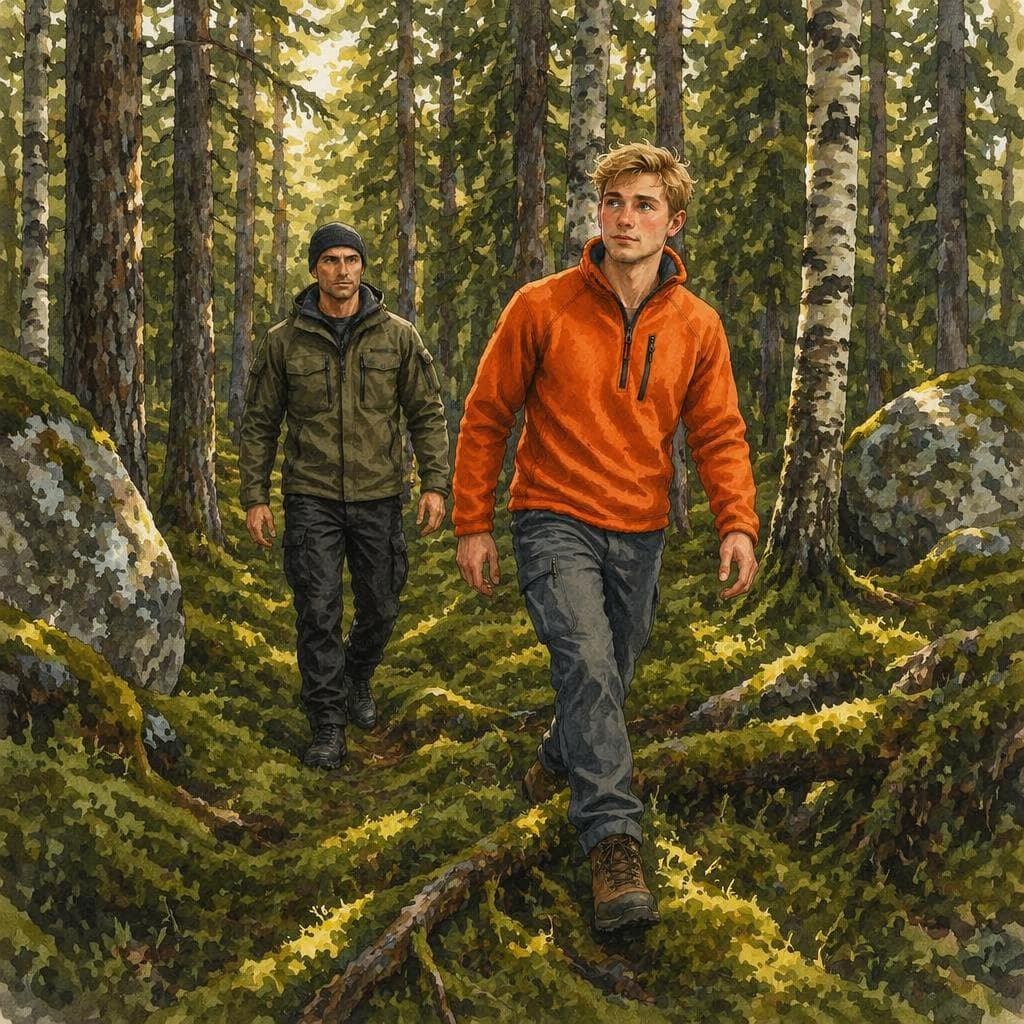 Ночёвка без палатки на карельских скалах — A2 Nature & Adventure histoire russe