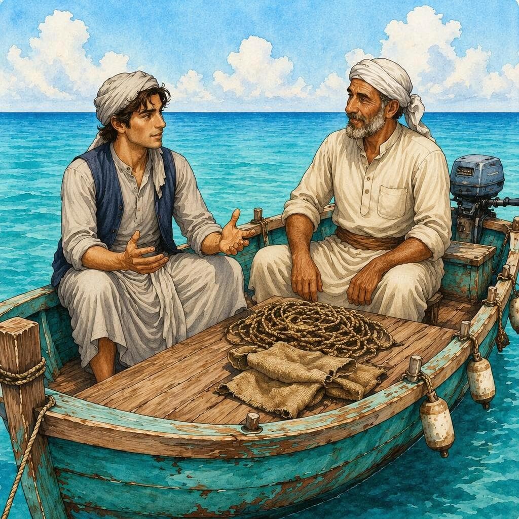 العاصفة التي حاصرت الصيادين في جزر فرسان — A2 histoire arabe Nature & Adventure