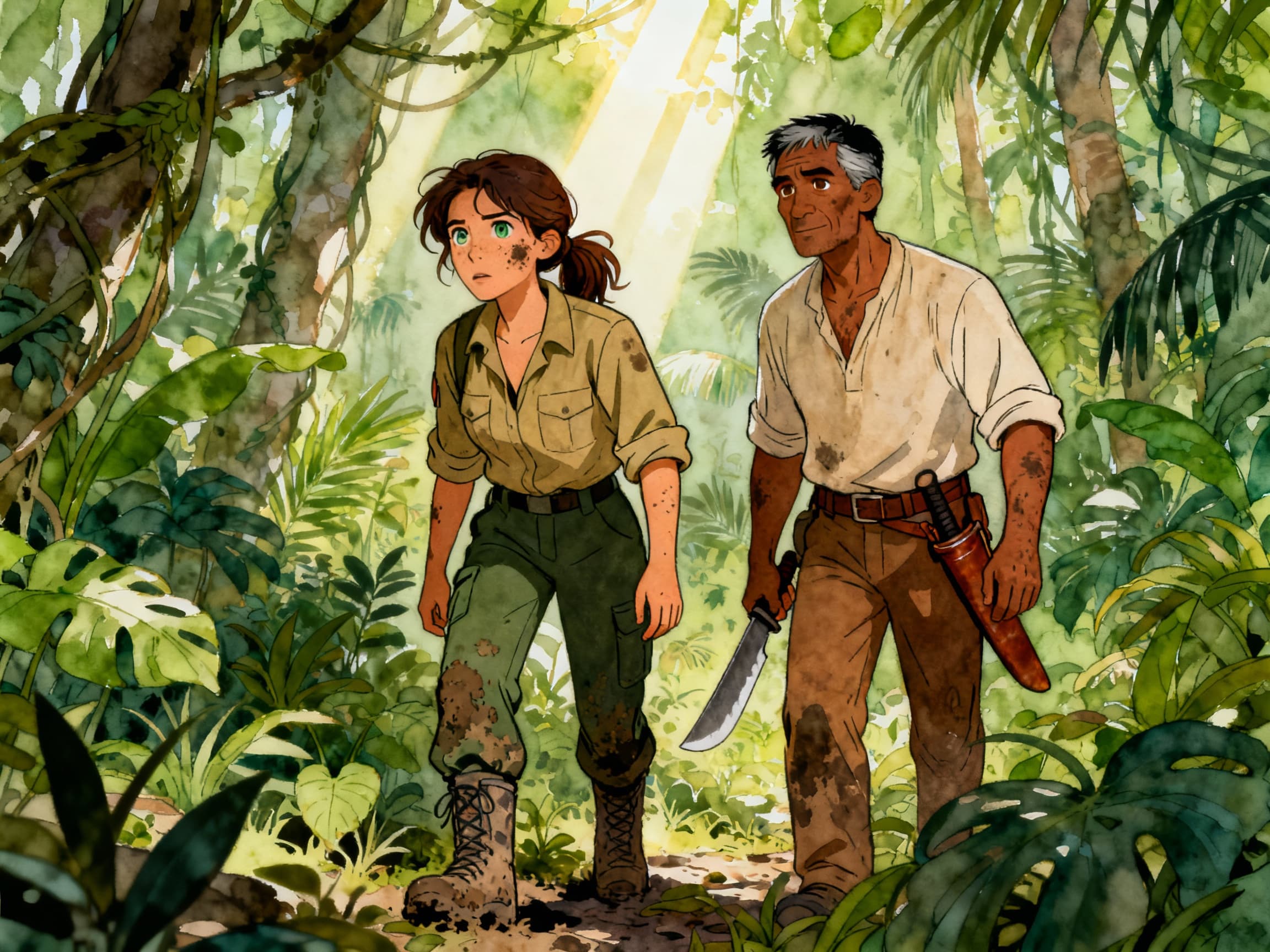 Cover for ¿Cómo un jaguar en peligro de extinción guió a los arqueólogos a una ciudad perdida en la selva maya?