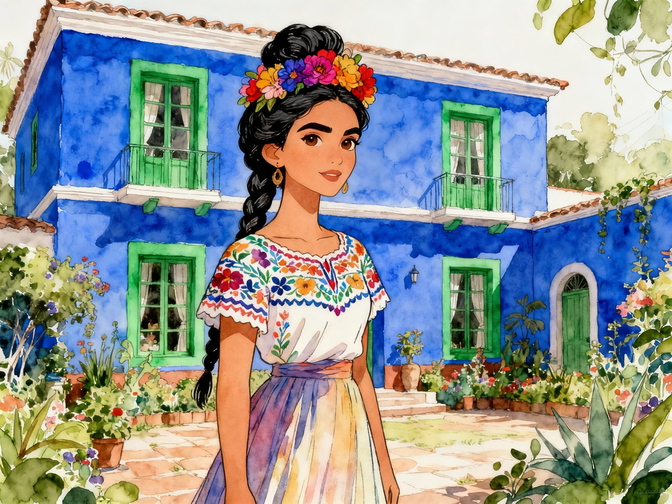 Cover for Frida Kahlo: Un Retrato de Dolor y Color