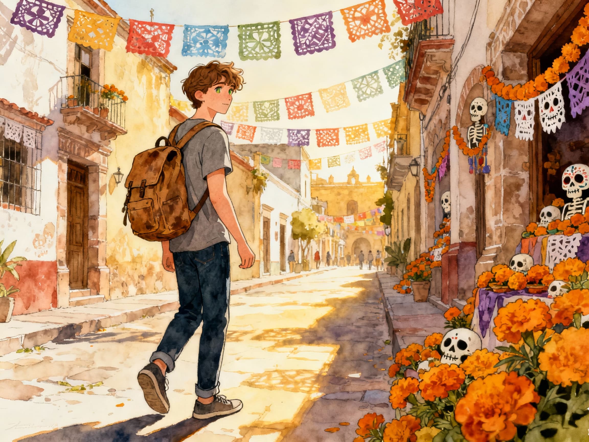 Cover for La Noche de los Muertos: Celebrando en Oaxaca