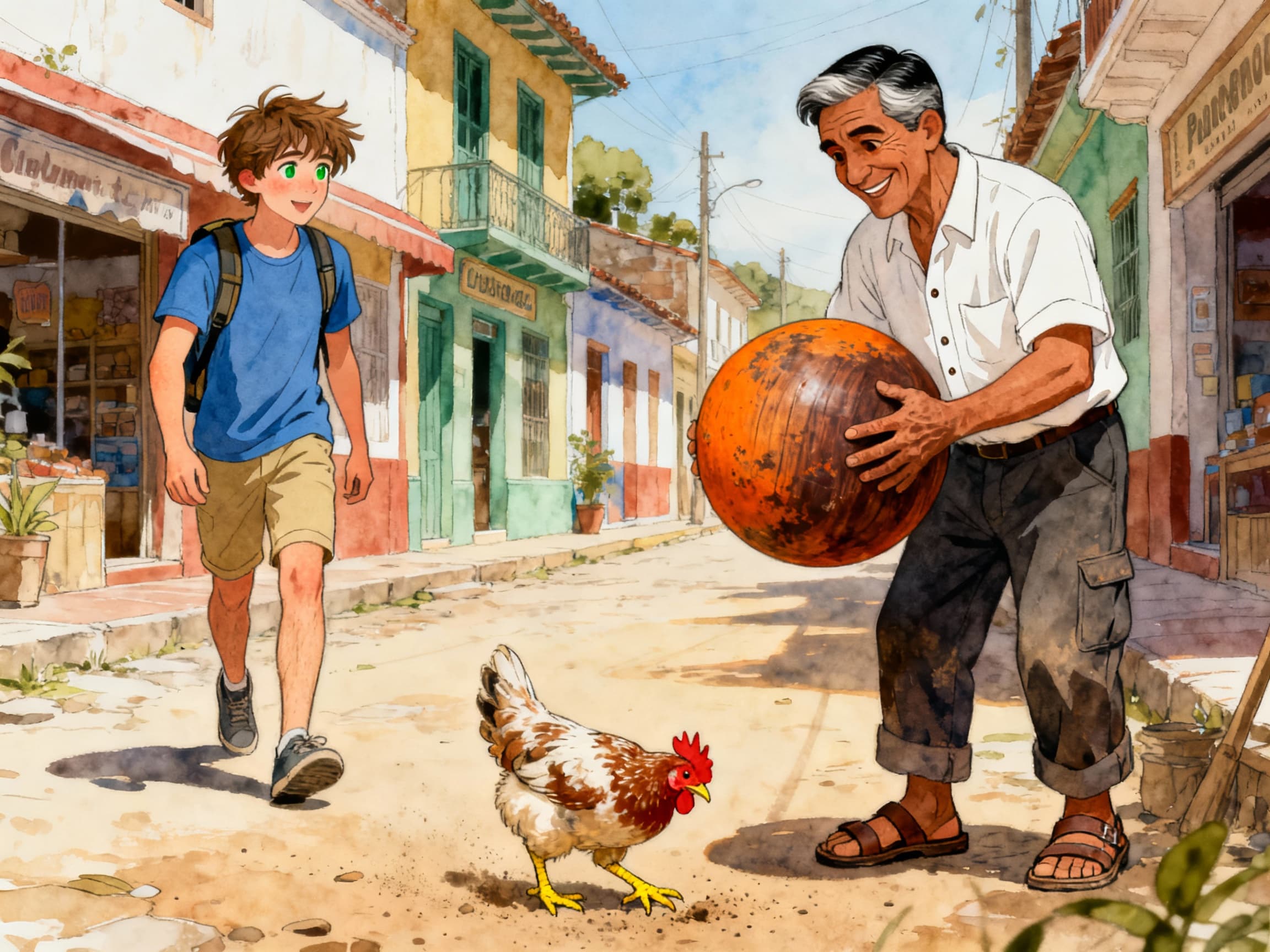 Cover for Mi primer intento fallido de jugar a la 'chaza' en un pueblo de Nariño, Colombia