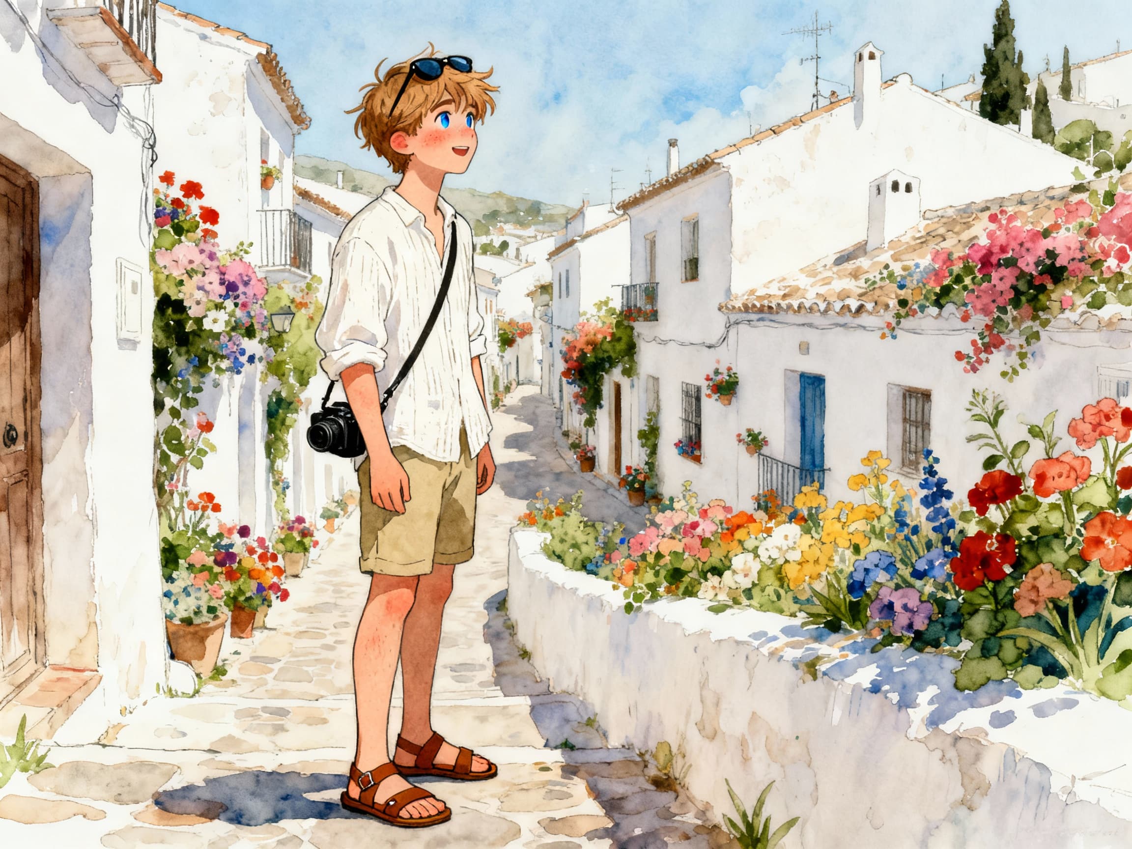 Cover for Mi primer viaje en un 'carro de mulas': La aventura en las calles de Mijas