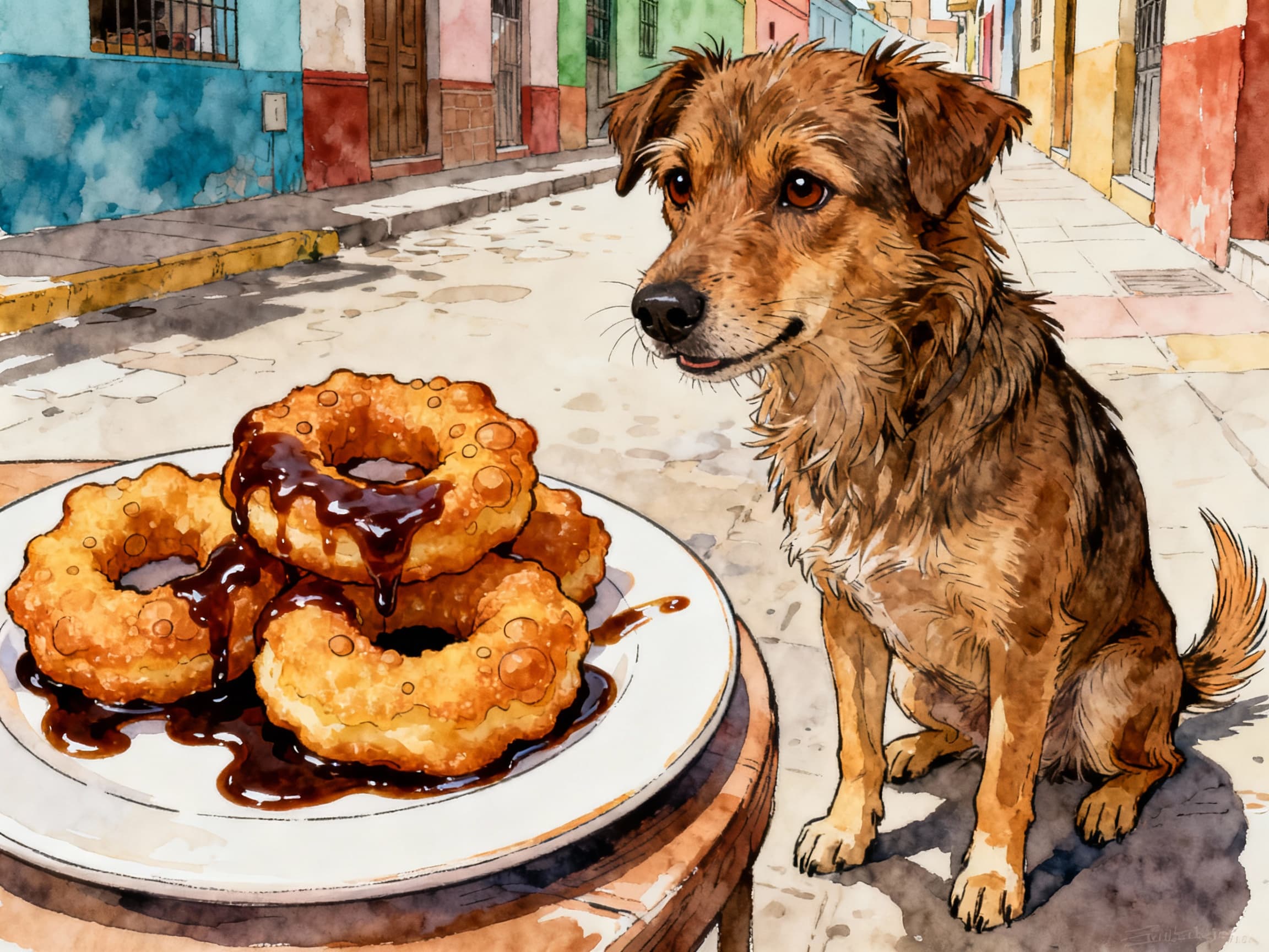 Cover for ¿Por qué el perro callejero de Lima solo acepta 'picarones' como pago?