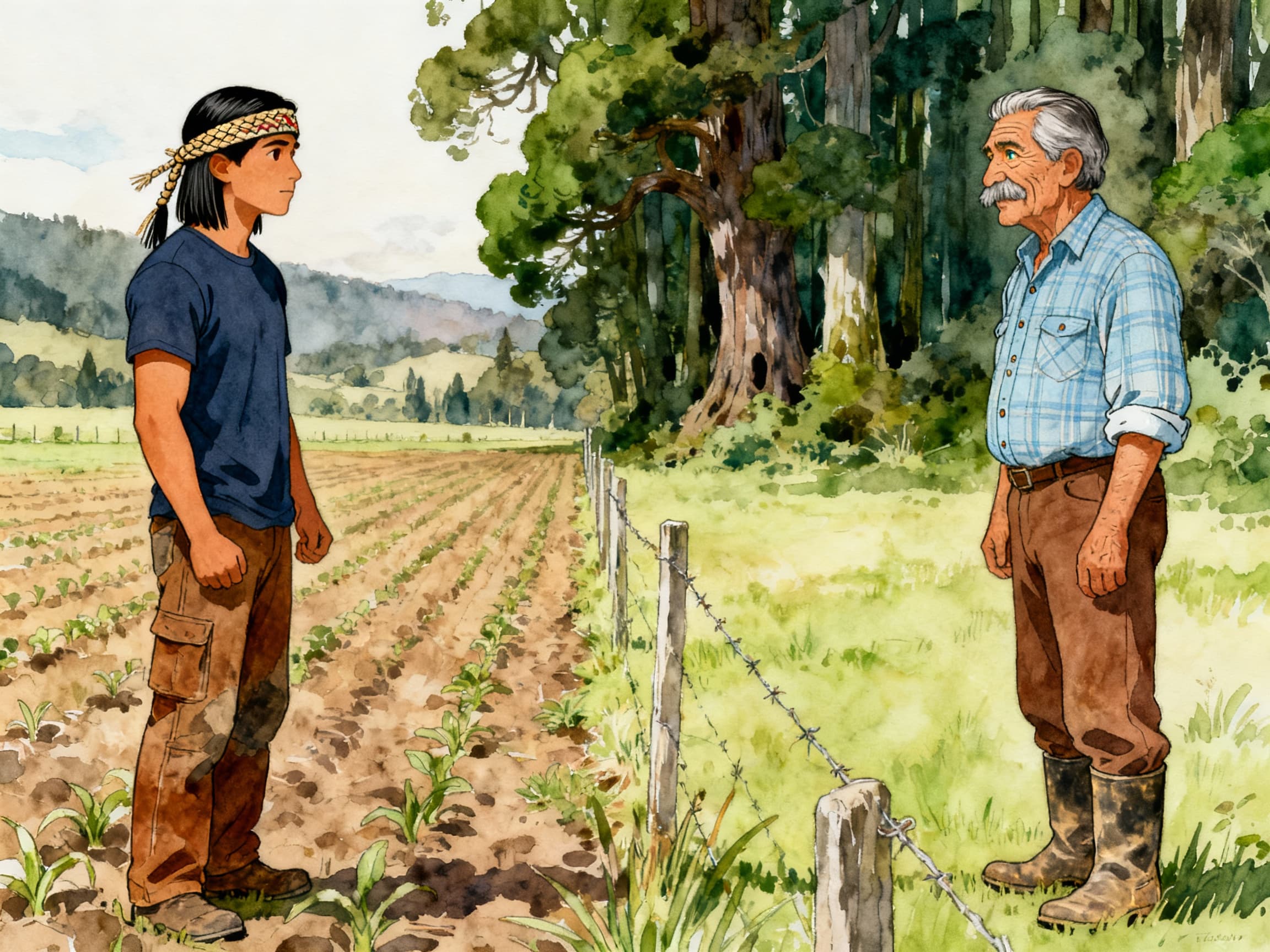 Cover for ¿Puede un partido de palín mapuche resolver el conflicto por unas tierras ancestrales?