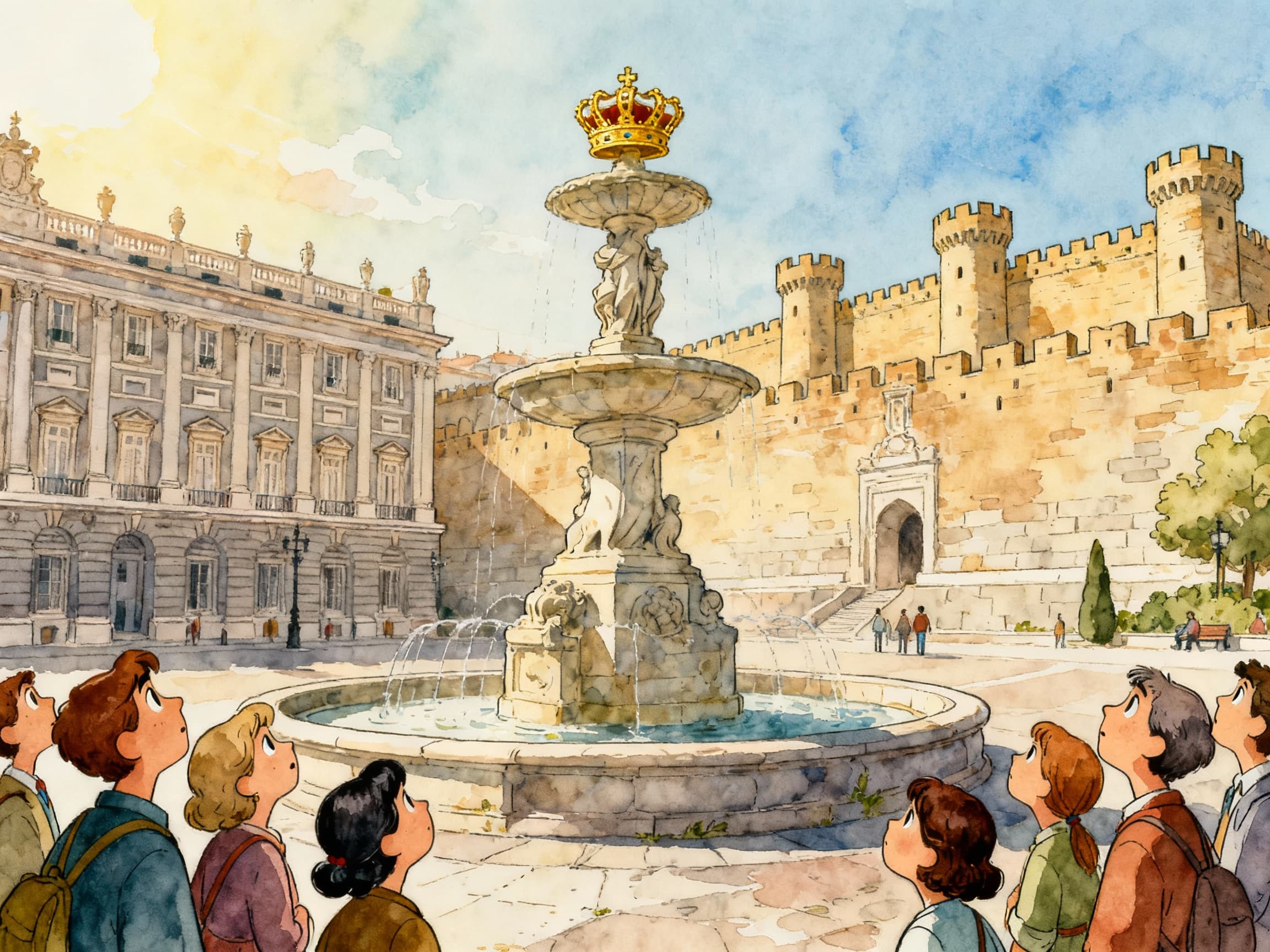 Cover for ¿Quién robó la corona de la estatua de la Cibeles? Un misterio en el corazón de Madrid