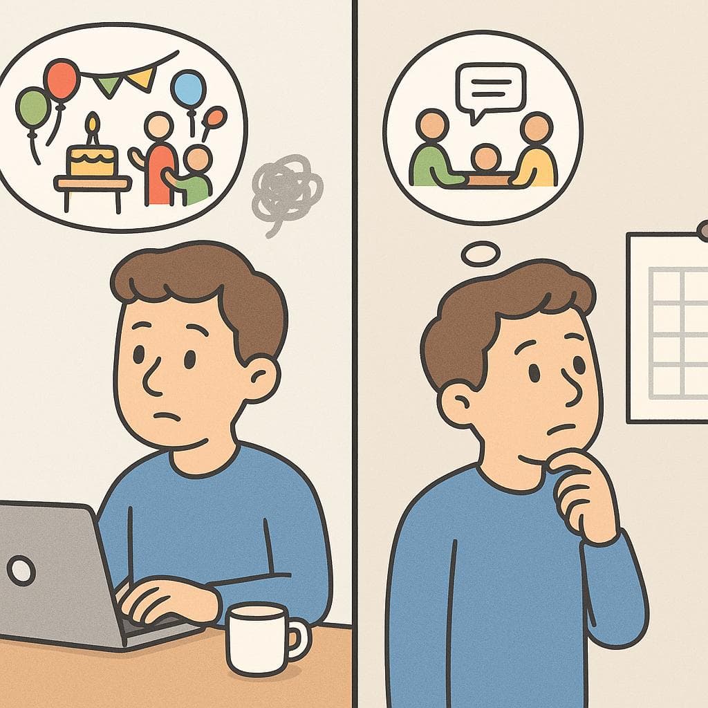 A split screen showing a timeline. The present subjunctive is linked to present/future events, and the past subjunctive is linked to past events.