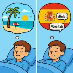 Soñar con vs Soñar en