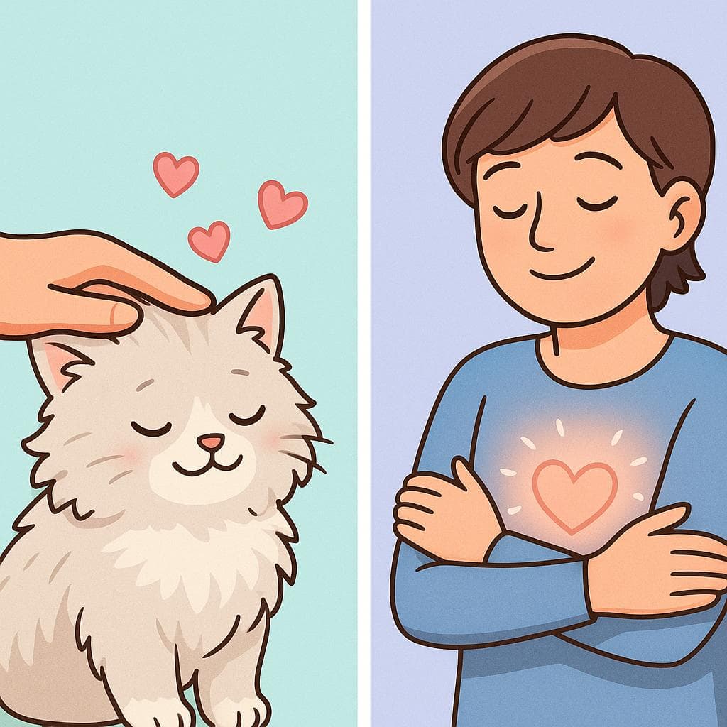 Split-screen showing sentir (feeling an external thing) vs sentirse (feeling an internal state).