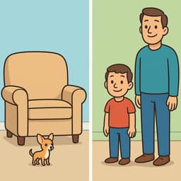 Pequeño vs Chico vs Bajo