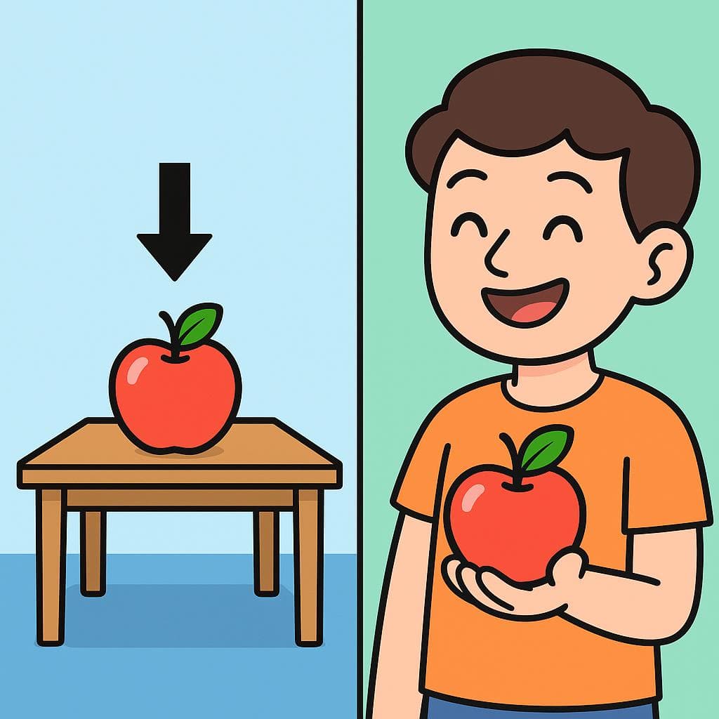Split-screen comparing haber (impersonal existence, 'there is') vs tener (personal possession, 'I have').