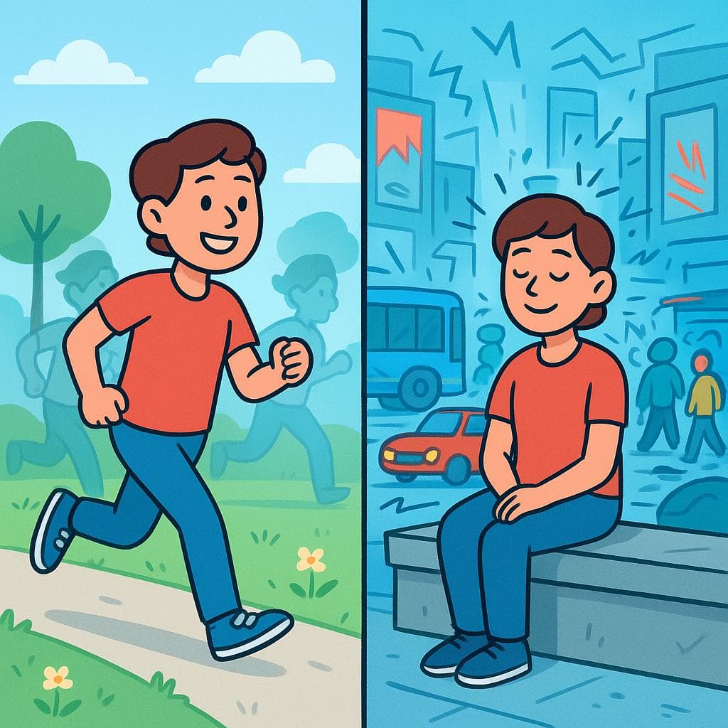 A split screen comparing 'soler' (a repeated action) with 'acostumbrar' (being comfortable in a situation).