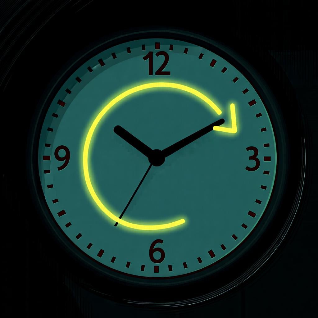 A clock face with a highlighted section showing a duration of two hours, illustrating 'por' for a length of time.