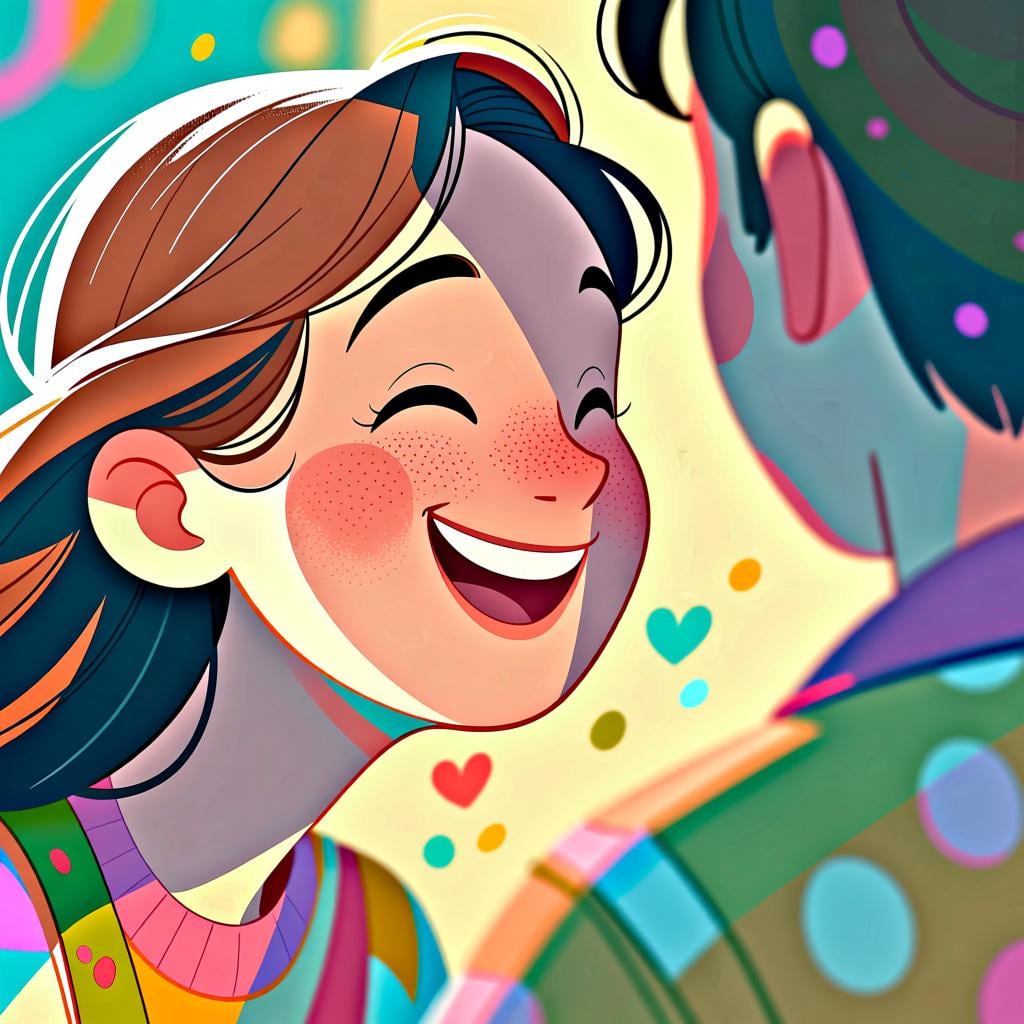 A visual representation of someone affectionately addressing another person using a loving term of endearment.