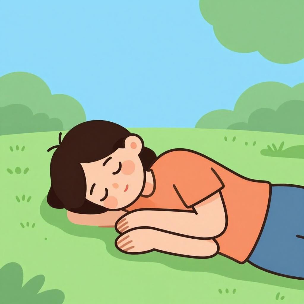 A person falling back into the arms of a friend, appearing unconscious.