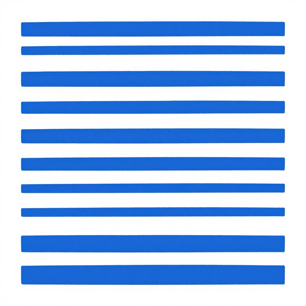 A block of text represented by simple horizontal lines, where the first line is shifted to the right.