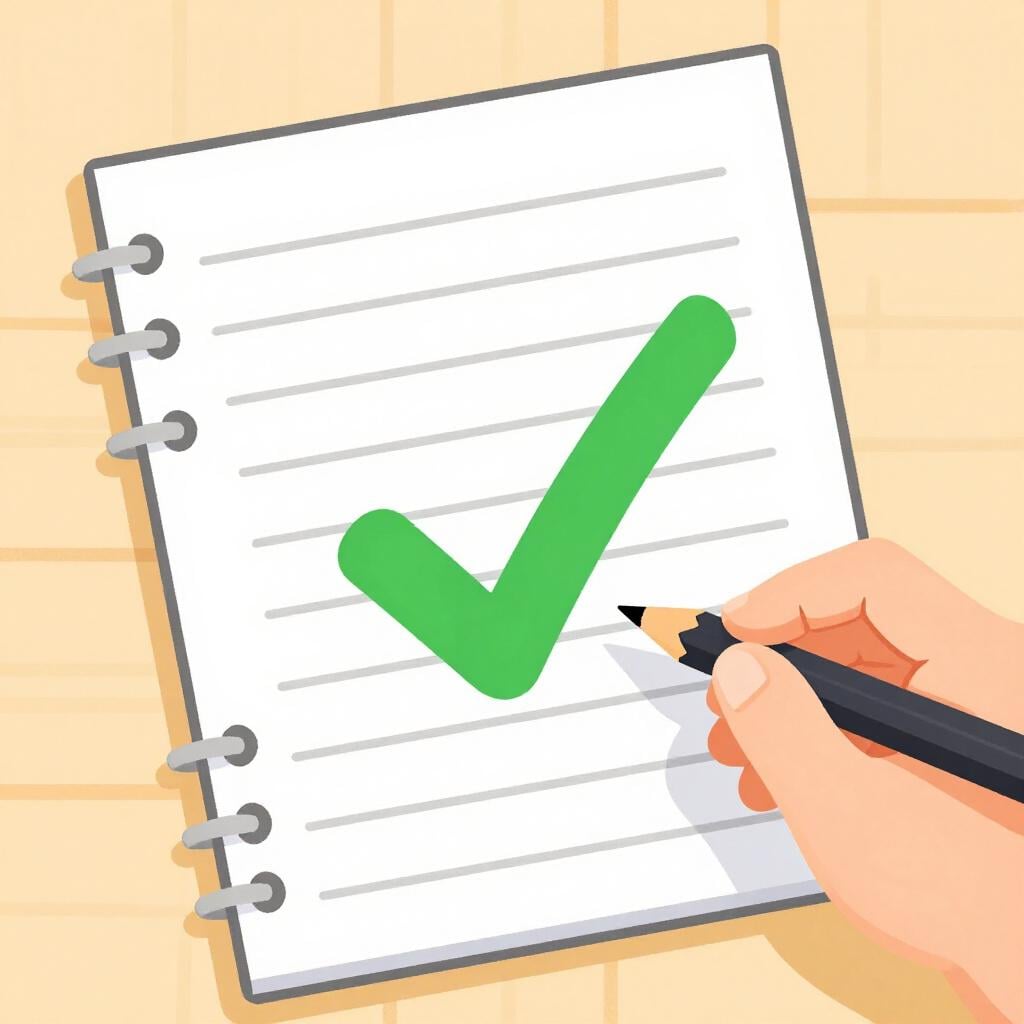 A piece of paper with blue ink marks showing where mistakes were fixed, leaving a clean result.