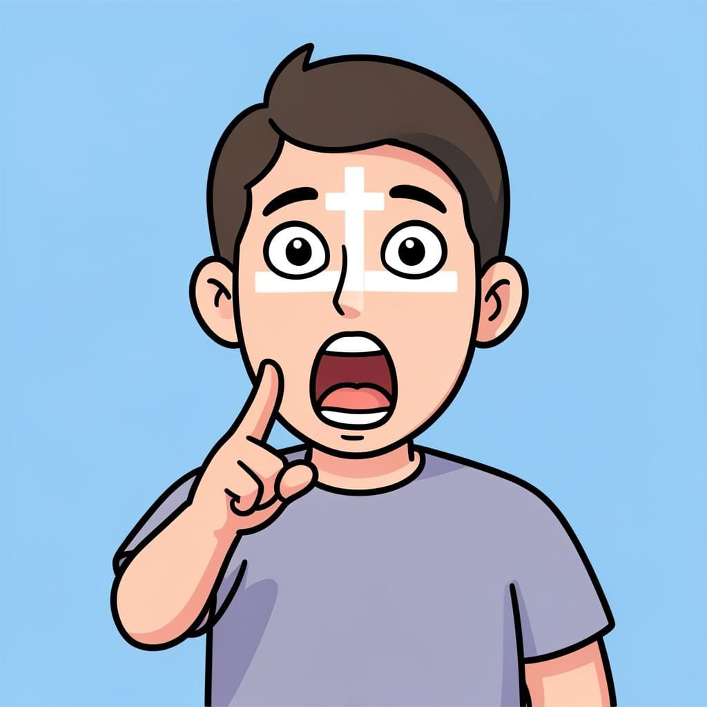 A person with a mean expression pointing their finger and shouting angrily at another person.