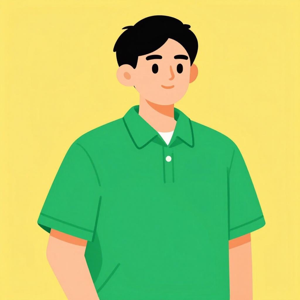 A man with short black hair and a friendly expression.