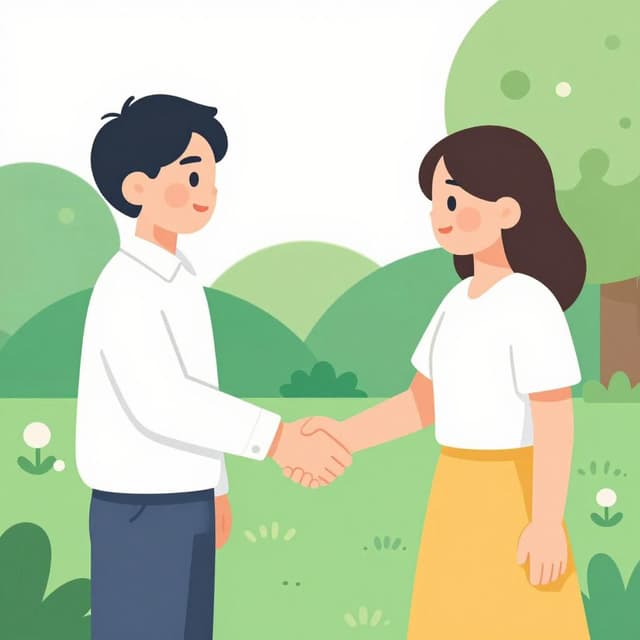 Duas pessoas apertando firmemente as mãos em acordo.