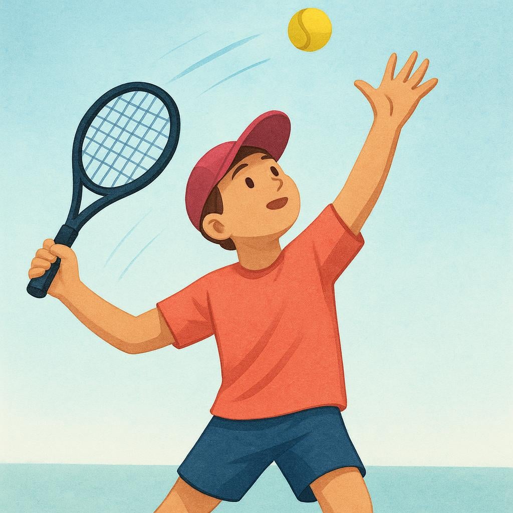 A padel or tennis player executing an overhead shot, hitting the ball while their arm is extended high above their head.