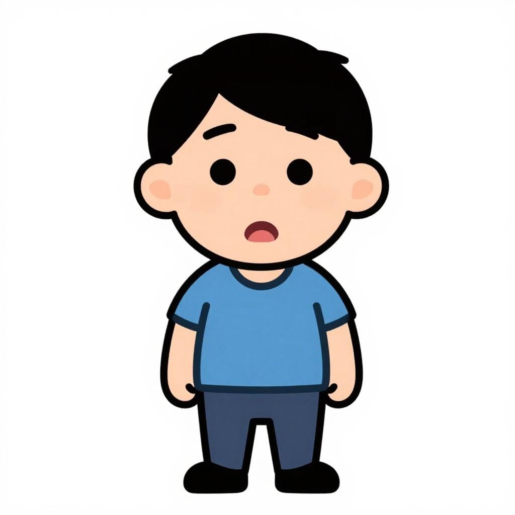 A person standing still with wide eyes and their hands on their cheeks in surprise.