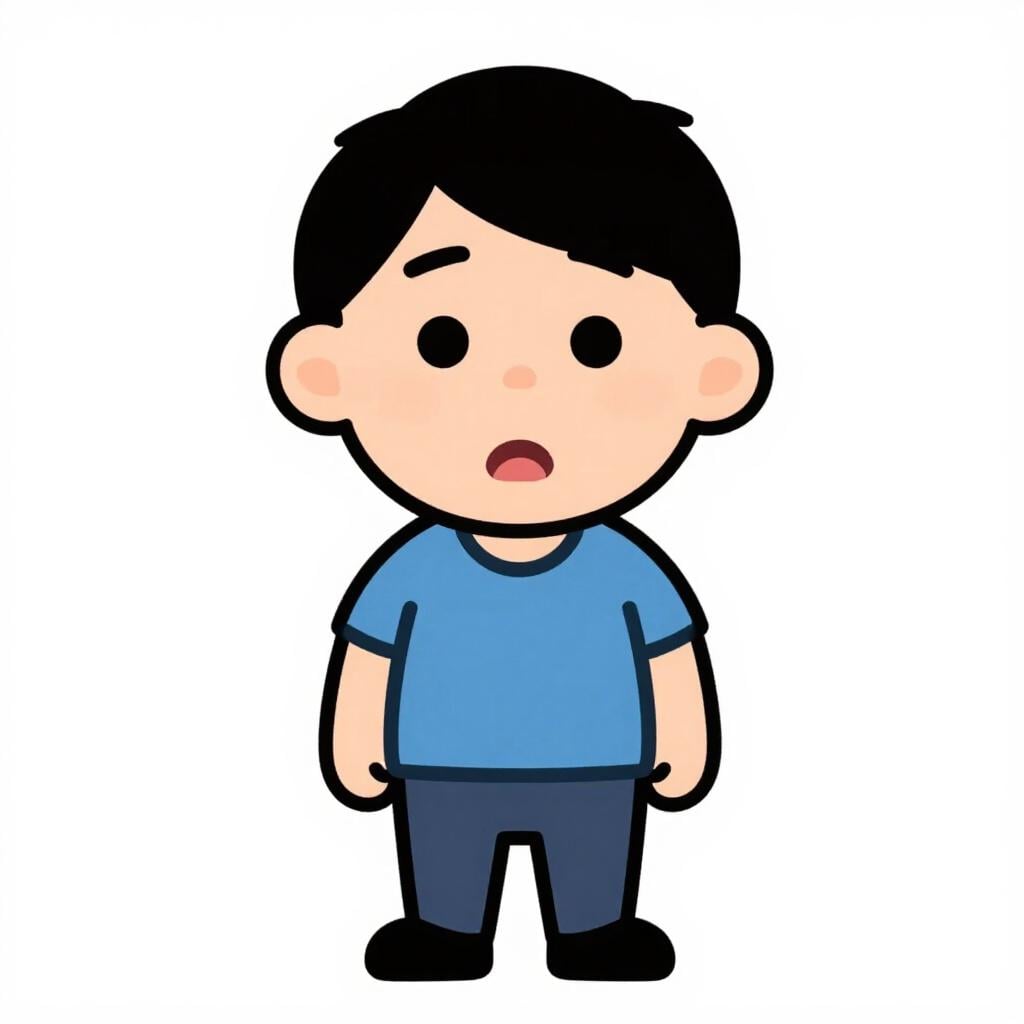 A person standing still with wide eyes and their hands on their cheeks in surprise.