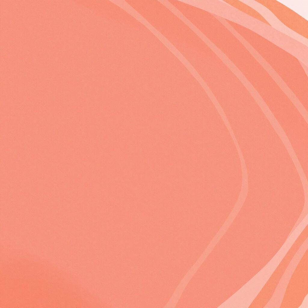 Un blocco rettangolare solido, di colore arancione-rosato brillante.
