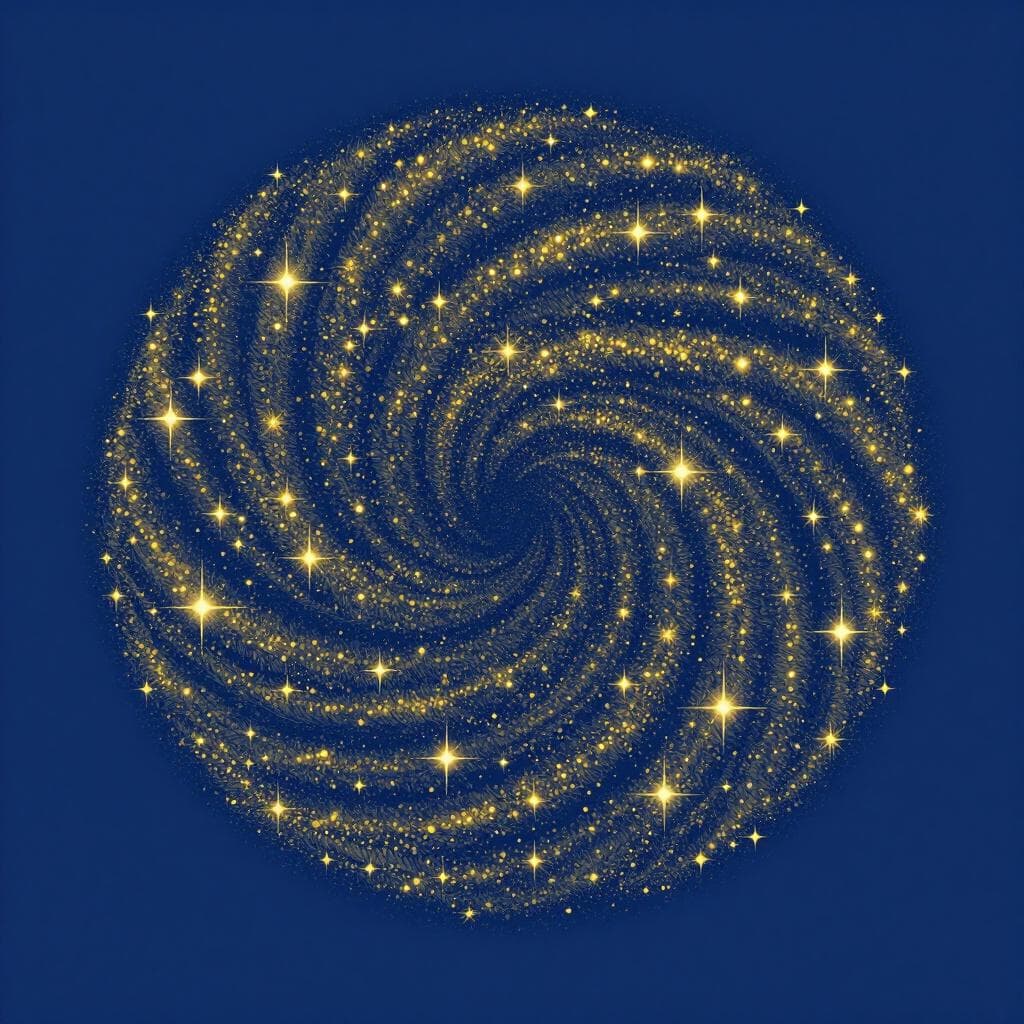 A vast, seemingly endless field filled with countless glowing stars to represent an immense quantity.