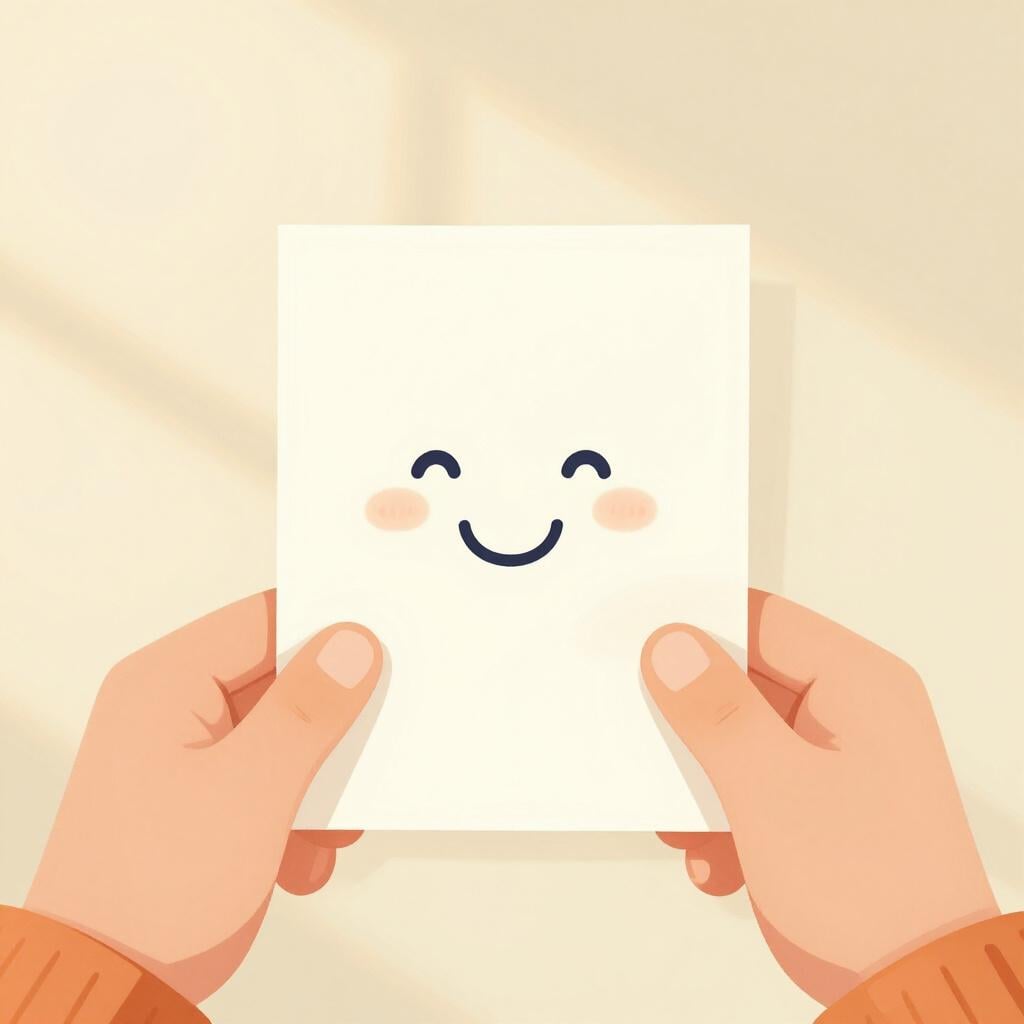 A person happily opening a colorful envelope with a letter inside, showing a sense of excitement for the news.