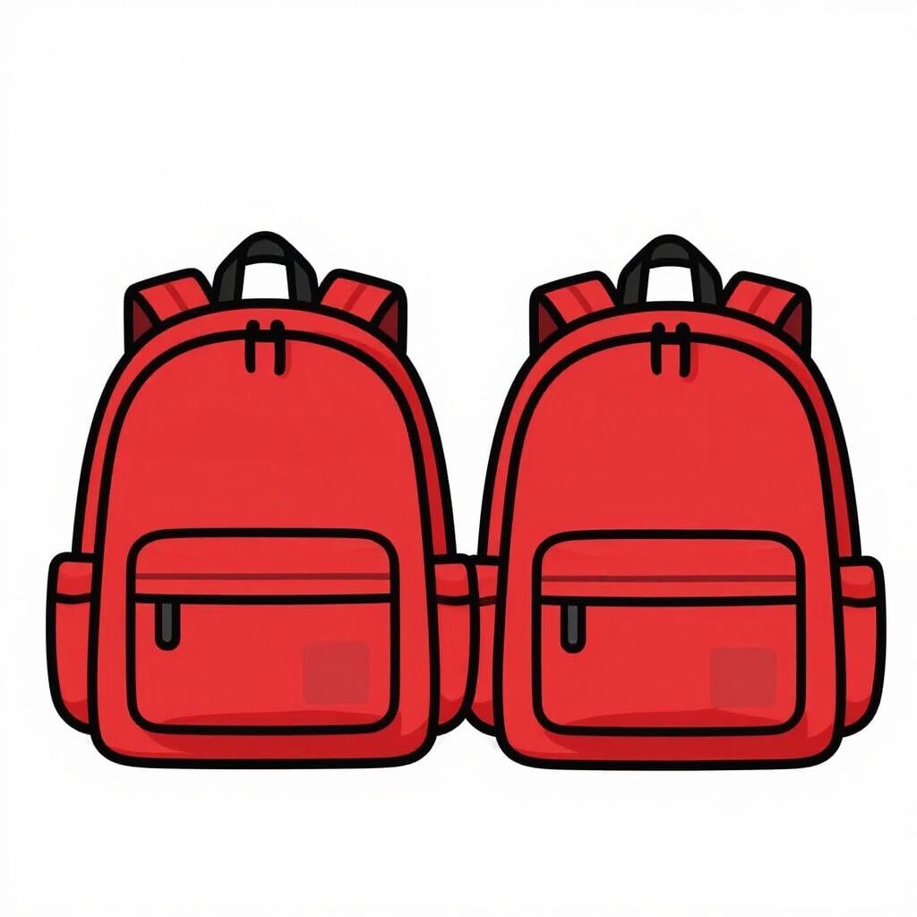 Una borsa firmata di alta qualità accanto a un'imitazione economica dall'aspetto identico.