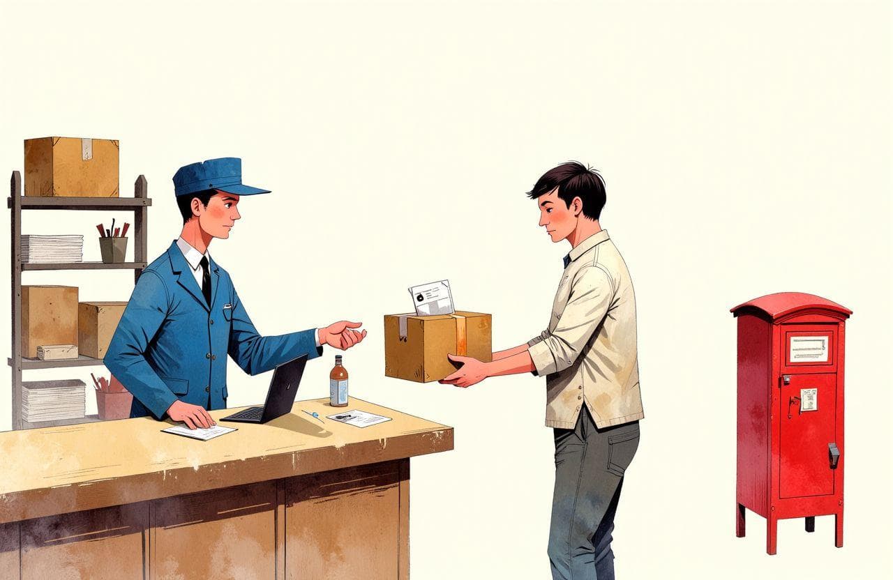 la oficina de correos