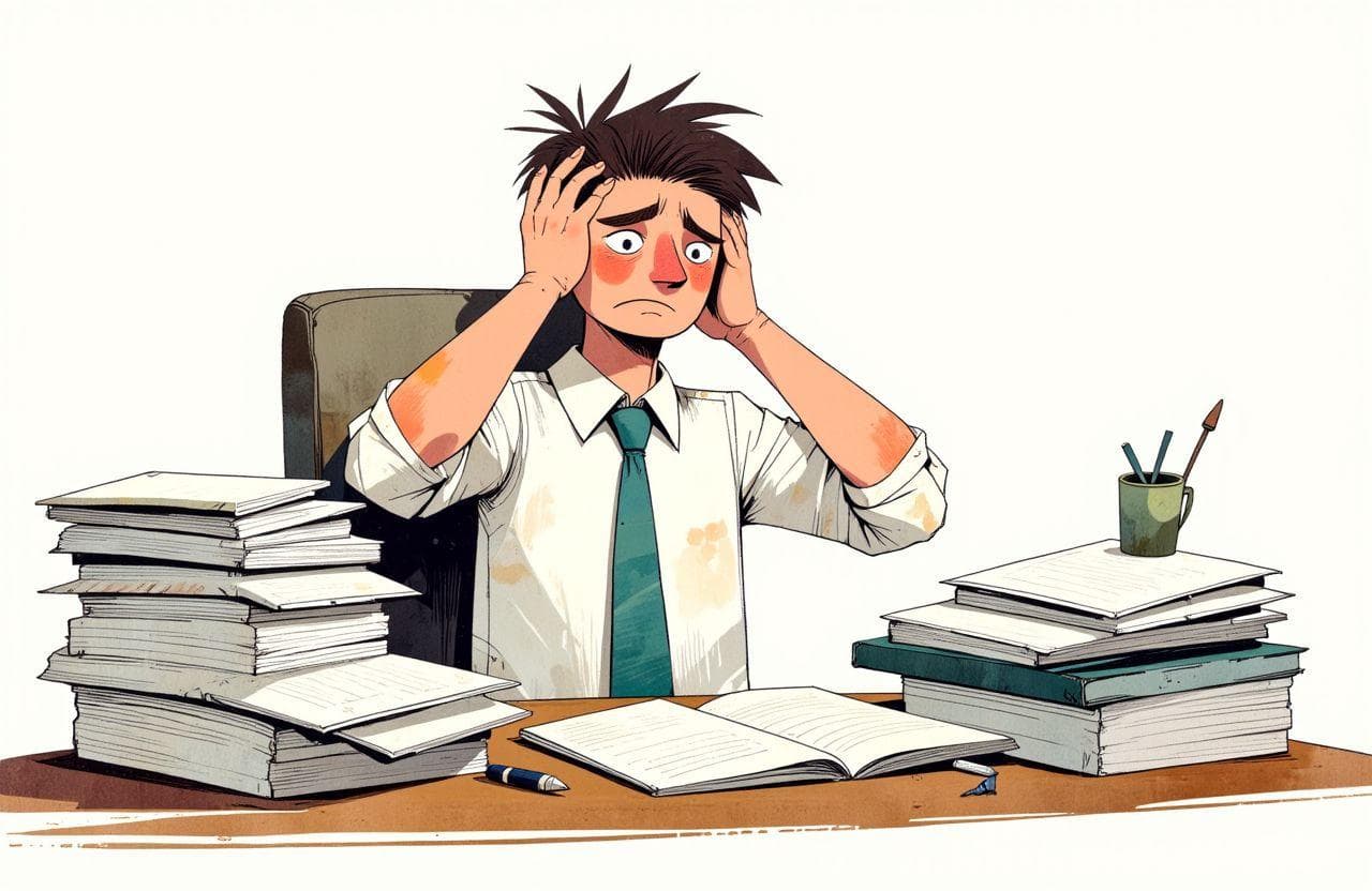 Estar hasta las narices