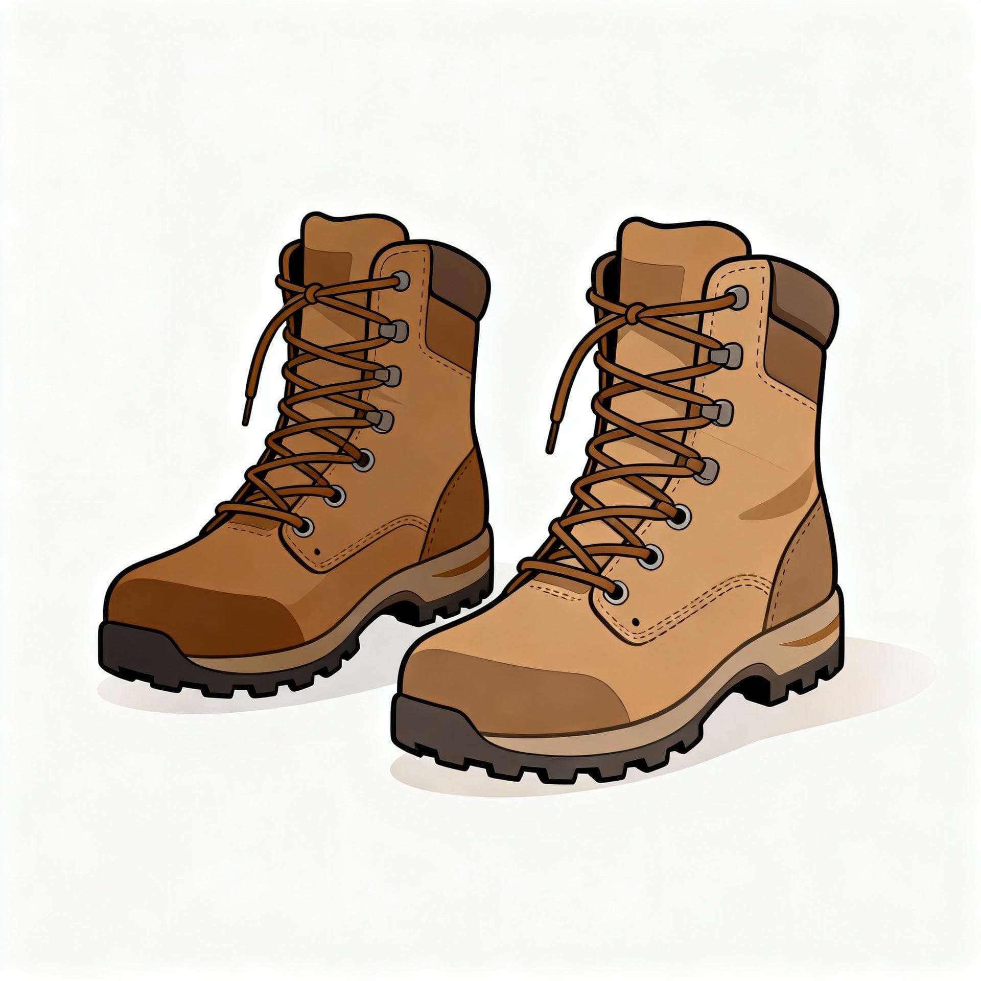 A pair of shoes and a backpack sitting together, illustrating agreement